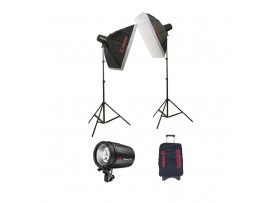 Paket Studio Jinbei D250 With Softbox